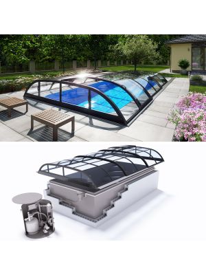 Albixon QBIG Benefit + Dallas Clear zwembad - complete set met skimmer