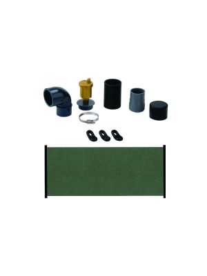 2st. Solarverwarming - 1,20 x 4.00 m + toebehoren