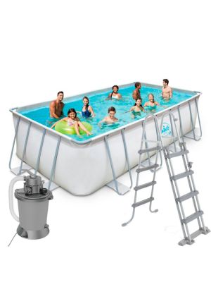 Swing Pool Set Elite Metal Frame zwembad - 549x274x132