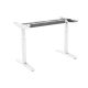 DESQ 1010 Elektrisch zit-sta bureau frame | 2 motoren | 3 kolommen | 125 KG | Heavy Duty | Wit