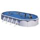 Gre Fidji ovaal zwembad - 730 x 375 x 120 cm 