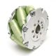A set of 152mm mecanum wheel with TPU roller (Load capacity 600KG) - NM152A