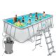Swing Pool Set Elite Metal Frame zwembad - 549x274x132