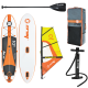 ZRay SUP W1 Windsurf iSUP + 3.0 Sqm Rig
